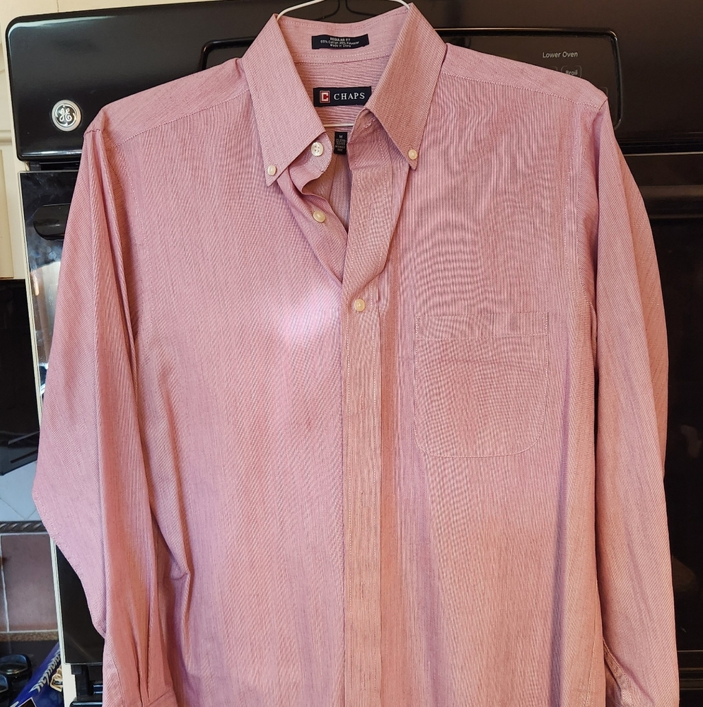 Mens Chaps regular fit long-sleeve shirts